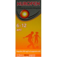 Nurofen Junior 200mg/5ml - aroma portocale
